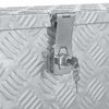 vidaXL Aluminijska kutija 76,5 x 26,5 x 33 cm srebrna
