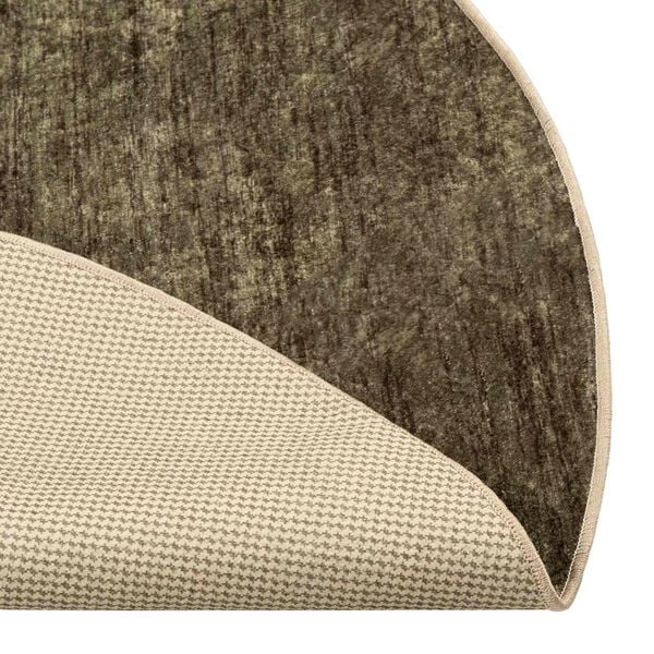 vidaXL Traka za tepih MARSA &Scaron;umsko zelena &Oslash; 120 cm Poliester i PVC