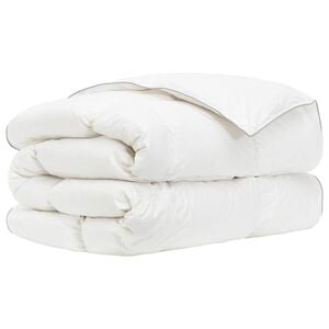vidaXL Poplun FULDA 152 x 203 cm 4 godi&scaron;nja doba 210 GSM Bijela