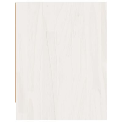 vidaXL Noćni ormarići 2 kom bijeli 40x30,5x40 cm od masivne borovine