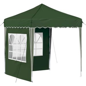 vidaXL Rastezljivi &scaron;ator za zabave 195 x 195 x 245 cm Zelena