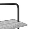 vidaXL Polica Siva Sonoma 60 x 24 x 203 cm Konstruirano drvo