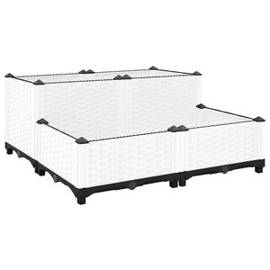 vidaXL Povi&scaron;ena gredica 80x80x38 cm od polipropilena