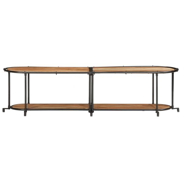 vidaXL TV ormarić 160x42x40 cm od masivnog bagremovog drva