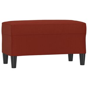 vidaXL Klupa crvena boja vina 70 x 35 x 41 cm od umjetne kože