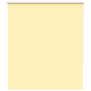 vidaXL Rolo zavjesa za zamračivanje žuta 135x175 cm &scaron;irina tkanine 131,6 cm poliester