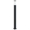 vidaXL Stupić za svjetlo 110 cm Crna IP44
