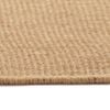 vidaXL Ukrasni tepih od jute s podlogom od lateksa 160x230 cm prirodni