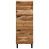 vidaXL Highboard Prirodna 40 x 33,5 x 110 cm Čvrsto drvo akacije
