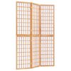 vidaXL Sklopiva sobna pregrada 3 panela japanski stil 120x170 cm