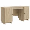 vidaXL Stol Hrast sonoma Konstruirano drvo 142,5 x 50 x 75 cm