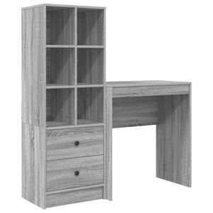 vidaXL Stol Siva Sonoma 115,5 x 40 x 127 cm 2 kom.
