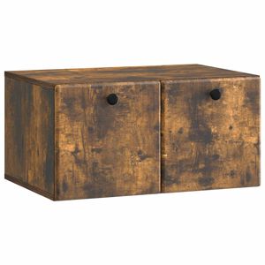 vidaXL TV ormar za zid 59,5 x 41 x 30 cm Dimljeni hrast