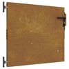 vidaXL Vrtna vrata 85 x 125 cm od čelika COR-TEN