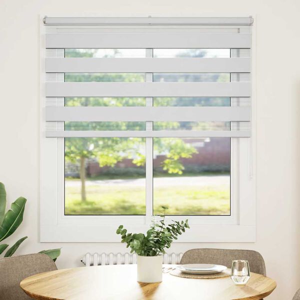 vidaXL Zavjesa zebra 120x100 cm &scaron;irina tkanine 115,9 cm poliester