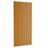 vidaXL Krovni panel 36 kom. Prirodna 100 x 45 cm Pocinčani čelik