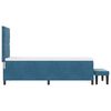 vidaXL Krevet s opruga kutije Tamno plava 80 x 200 cm Bar&scaron;un