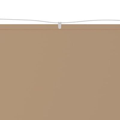 vidaXL Okomita tenda smeđe-siva 100 x 1200 cm od tkanine Oxford