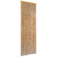 vidaXL Zavjesa za Vrata Protiv Insekata od Bambusa 56x185 cm