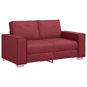 vidaXL Sofa Vinska crvena 160 x 80 x 84 cm tkanina