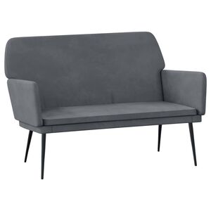 vidaXL Klupa tamnosiva 108 x 79 x 79 cm bar&scaron;unasta