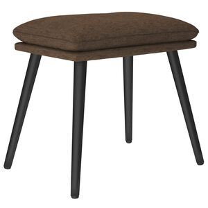 vidaXL Tabure smeđi 45 x 29,5 x 35 cm od tkanine