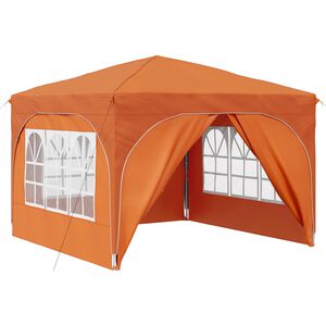 vidaXL Rastezljivi &scaron;ator za zabave 290 x 290 x 245 cm Narančasta