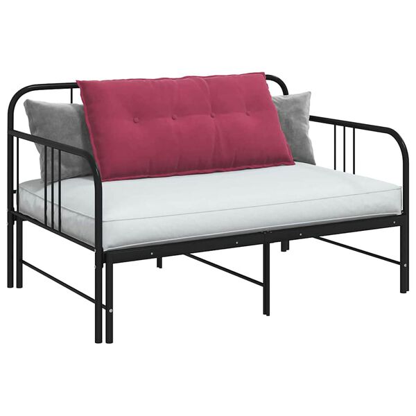 vidaXL Jastuk za leđa Vinska crvena 100 x 50 cm Kordura tekstil