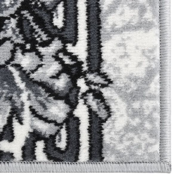 vidaXL Tepih-staza BCF siva 60 x 300 cm