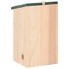 vidaXL Kućice za ptice 10 kom od masivne jelovine 12 x 12 x 22 cm