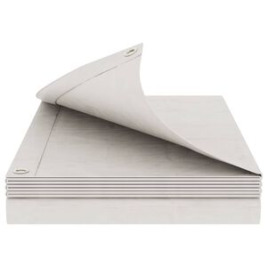 vidaXL Cerada s rupama Bijela 2 x 3 m 260 gsm PE