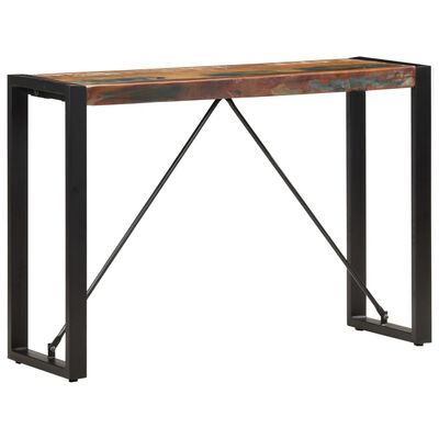 vidaXL Konzolni stol 110 x 35 x 76 cm od masivnog obnovljenog drva