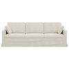 vidaXL Sofa Krema 228 x 78 x 80 cm Bar&scaron;un