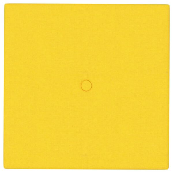 vidaXL Zidne ploče od tkanine 12 kom svjetložute 30x30 cm 1,08 m&sup2;