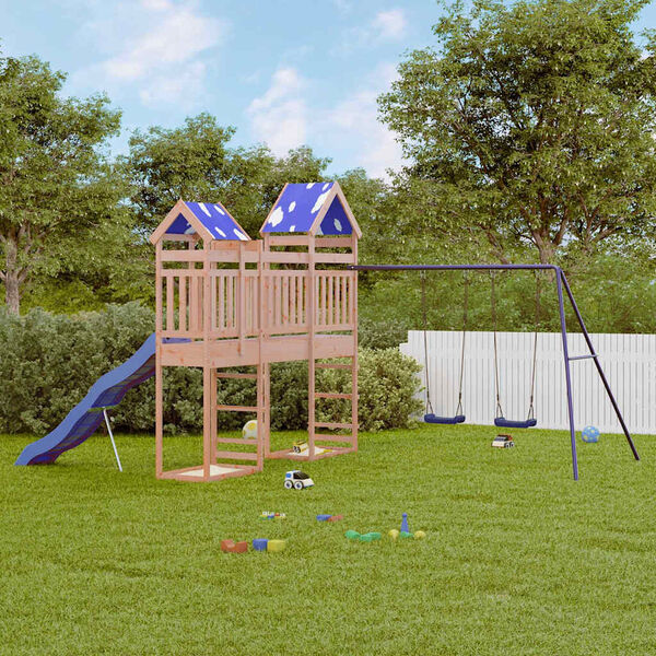 vidaXL Vanjski set za igru od masivnog drva duglazije