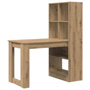 vidaXL Stol Umjetnički hrast Konstruirano drvo 122 x 67 x 145 cm