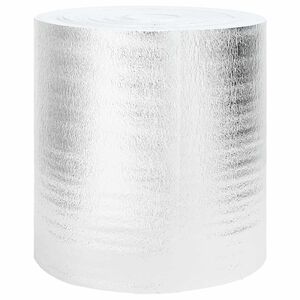 vidaXL Reflektor topline za radijator Srebrno 5 x 0,5 m Polietilen