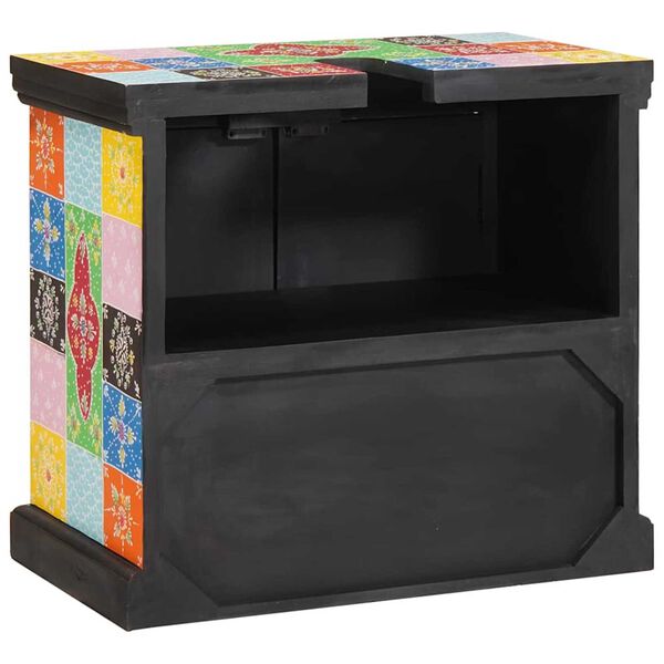 vidaXL Ormarić za umivaonik s vratima 60 x 35 x 55 cm