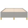 vidaXL Okvir kreveta bez madraca svjetlosivi 120 x 200 cm od tkanine
