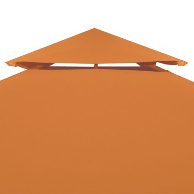 vidaXL Zamjenski pokrov za sjenicu 310 g/m² narančasti 3 x 3 m