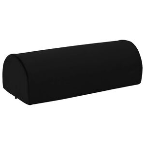 vidaXL Jastuk za podupiranje nogu Crna 42 x 18 x 13 cm PU pjena