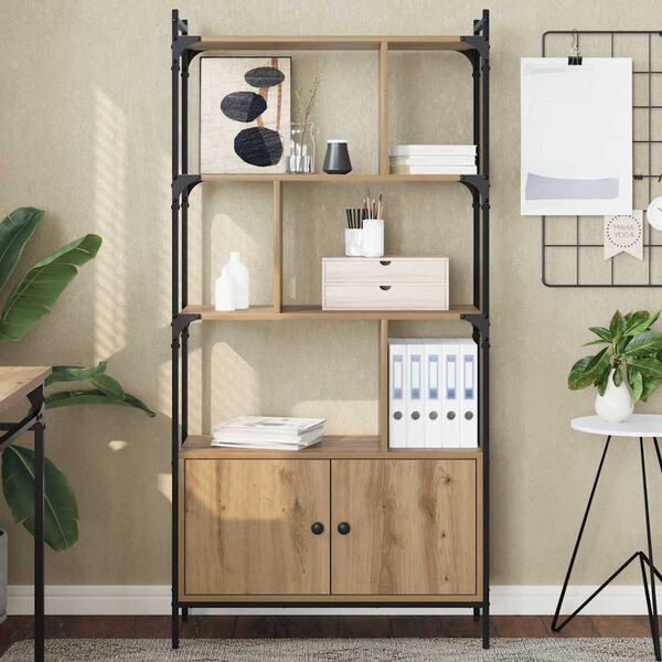 vidaXL Police za knjige Konstruirano drvo