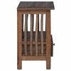 vidaXL Noćni ormarić Smeđa 30 x 30 x 47 cm Čvrsto drvo iz reciklaže