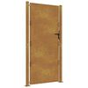 vidaXL Vrtna vrata 100x200 cm Corten čelik