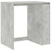 vidaXL Ormar za perilicu rublja s pohranom Beton siva 87 x 60 x 89 cm