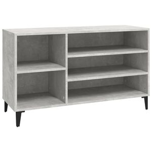 vidaXL Ormarić za cipele boja betona 102x36x60 cm konstruirano drvo