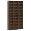 vidaXL Ormarić za CD-ove smeđi hrast 102x23x177,5 cm konstruirano drvo