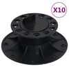 vidaXL Podesive noge za trijem 10 kom 60 - 88 mm