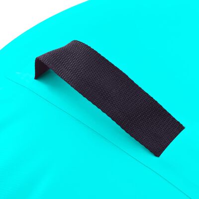 vidaXL Gimnastički valjak na napuhavanje s crpkom 120x75 cm PVC zeleni