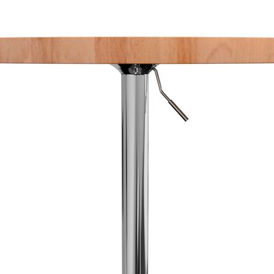 vidaXL Barski stol Ø 60 x 90,5 cm od masivne bukovine